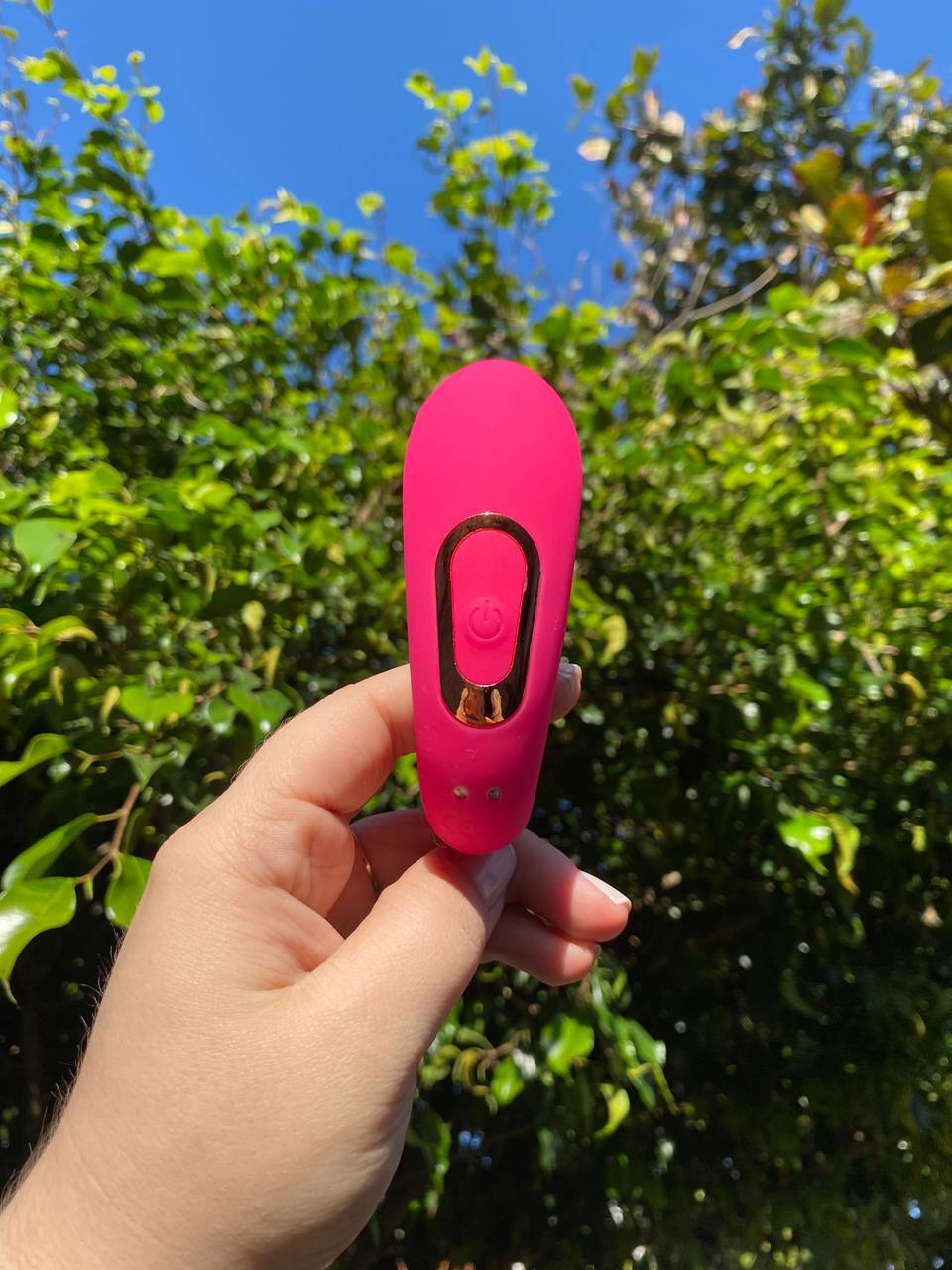 Vibrador Casal Duplo com Sugador - 4