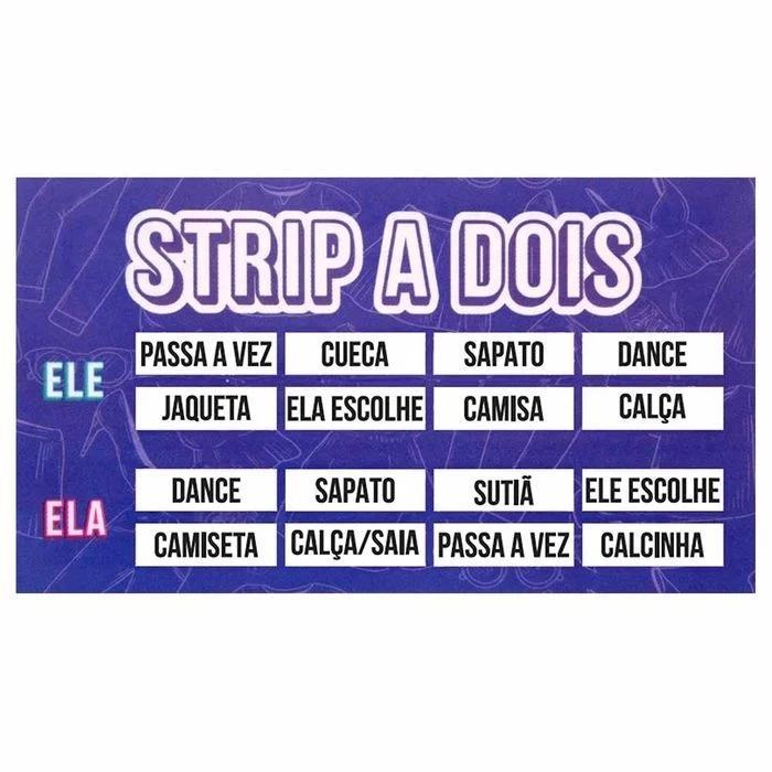 Raspadinha Strip a Dois - 1