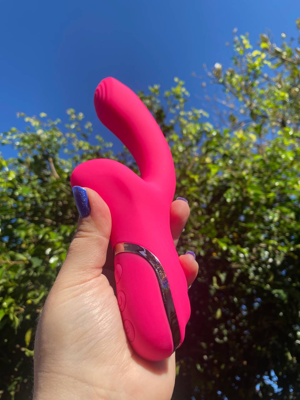 Vibrador Pink com sugador  - 7