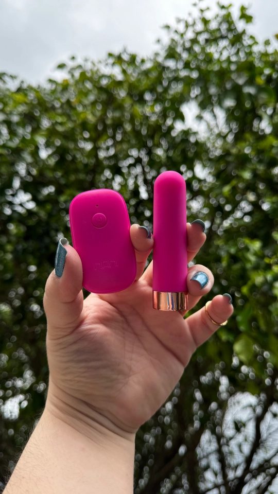 MOLLY BULLET  COM CONTROLE REMOTO E 10 MODOS DE VIBRAÇÃO  - 1