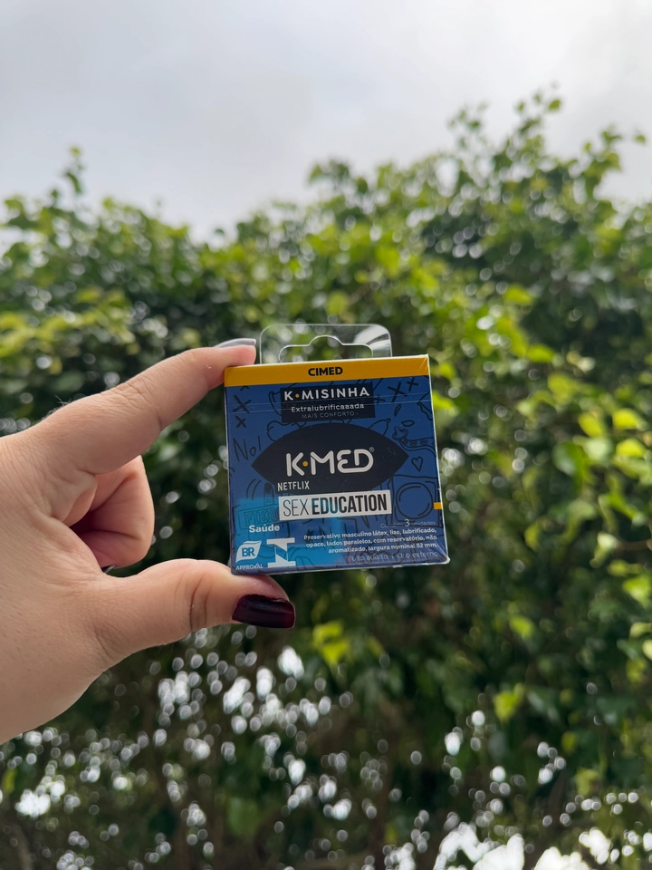PRESERVATIVOS K-MISINHA TRADICIONAL SEX EDUCATION COM 3 UNIDADES - 1