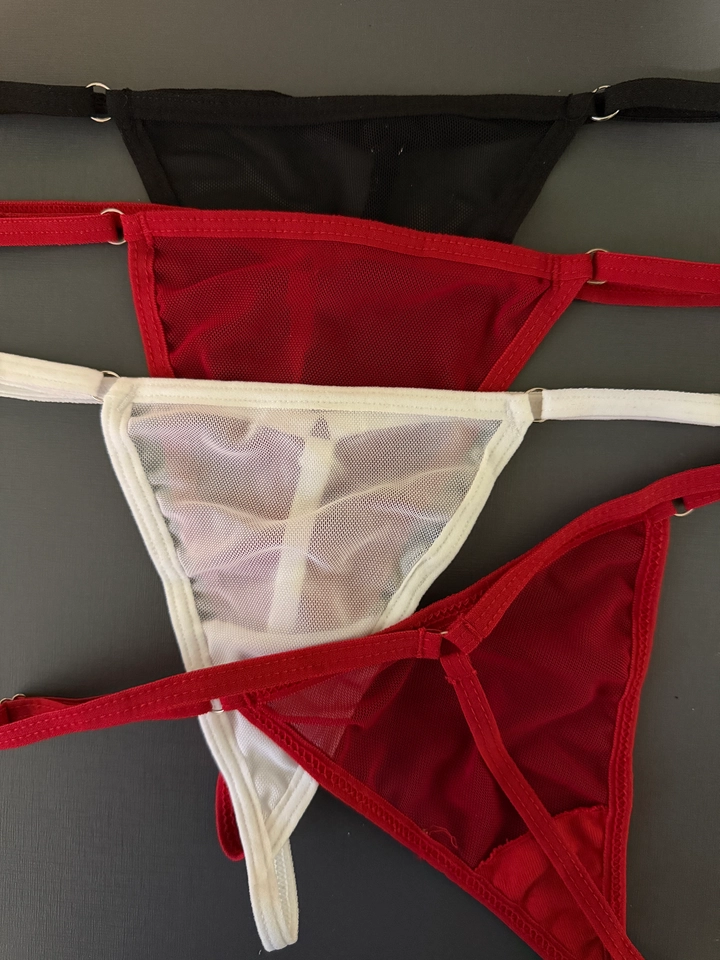 Calcinha Tule Fio - 1