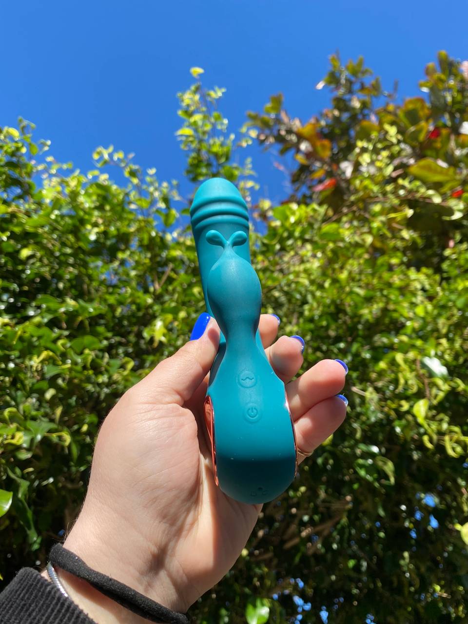 Vibrador luxo green - 3