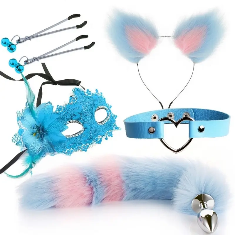 Kit fox 5 em 1 – Modelo Azul - 1