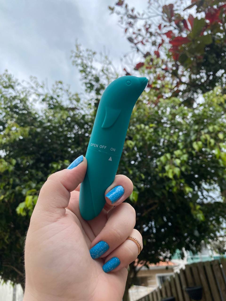 Vibrador Golfinho a pilha - 5