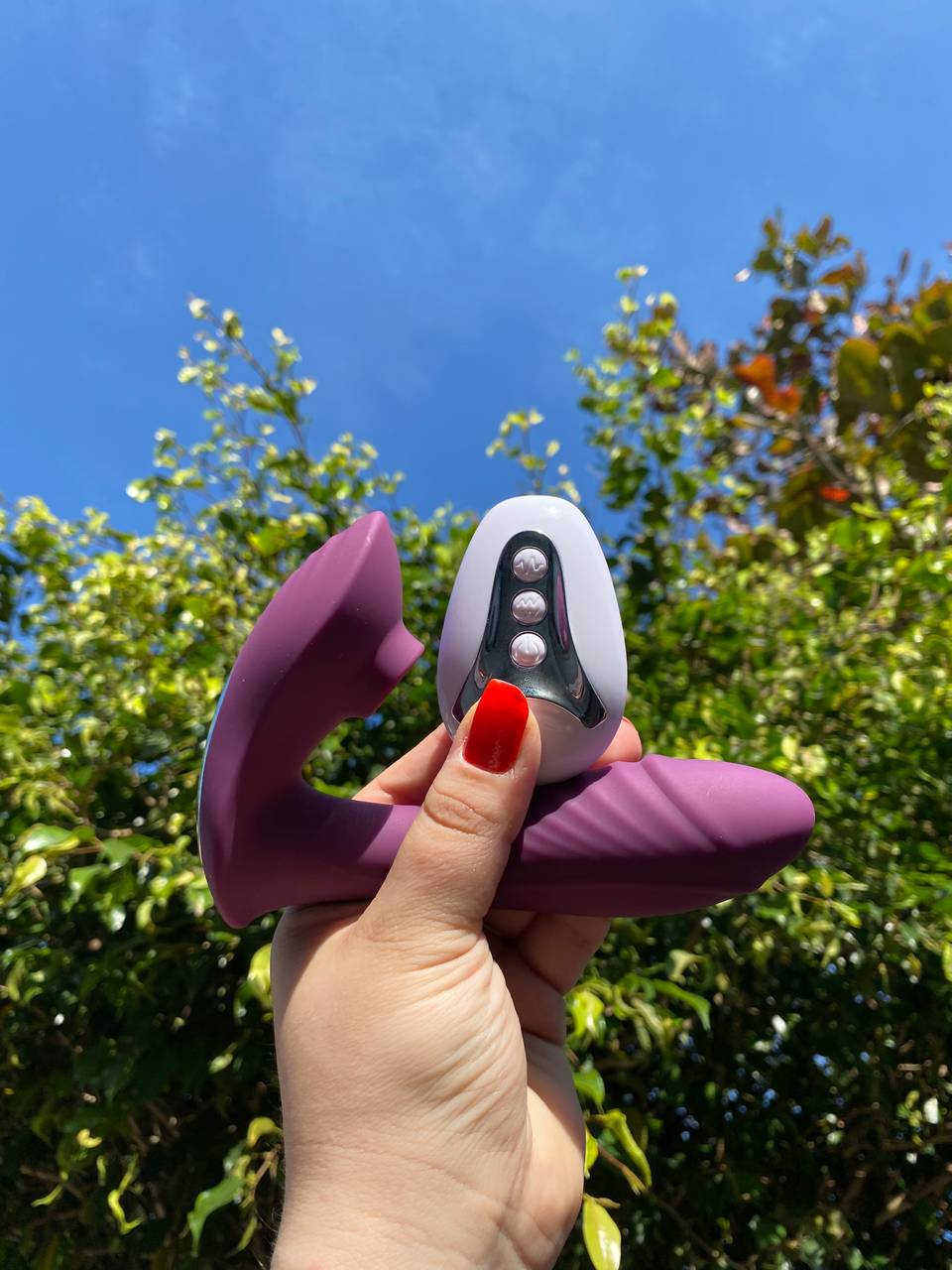 Vibrador e Sugador com controle  - 6