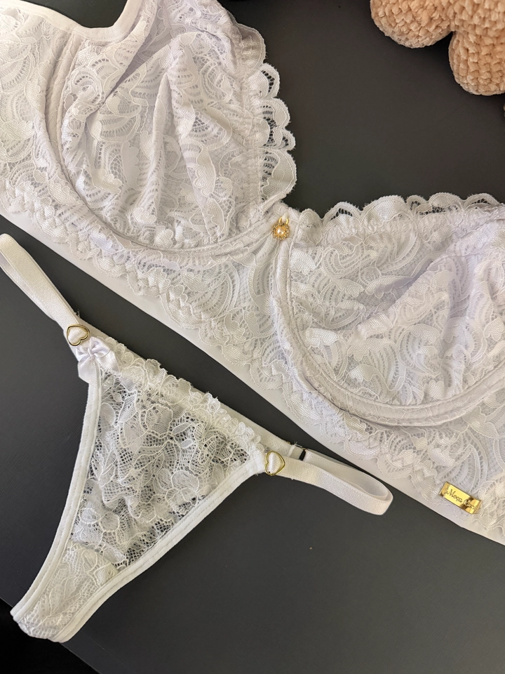 Conjunto Plus Size 50/52 Branco - imagem 2