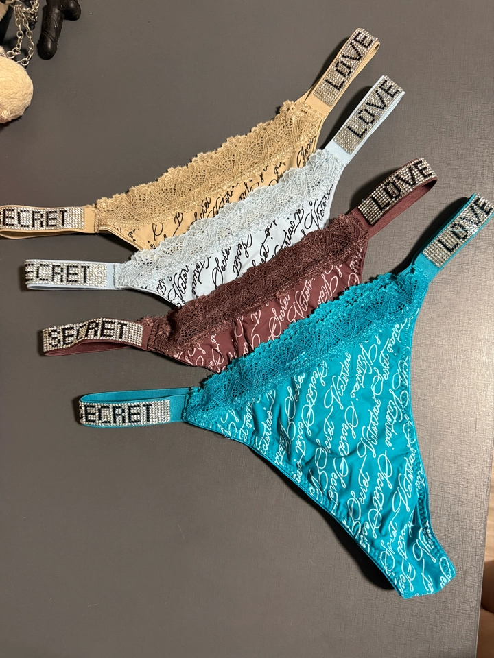 Calcinha VS Victoria Secrets strass  - 4