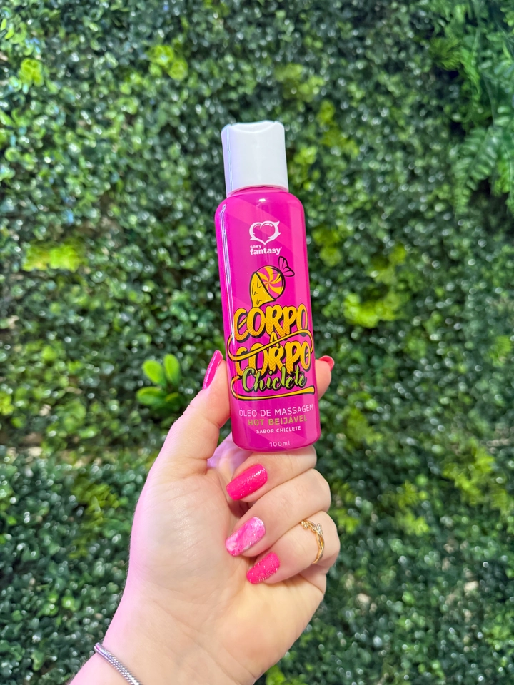  ÓLEO DE MASSAGEM HOT BEIJÁVEL 100ML CHICLETE - imagem 2