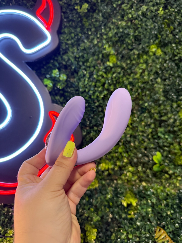 Vibrador 3 em 1 - Casal + Strapon controlado por app - imagem 4
