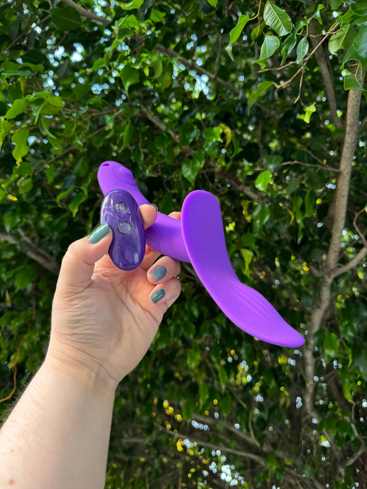 Vibrador Strap meninas/inversão - 3