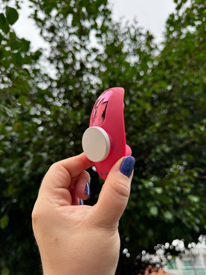 Vibrador Calcinha c/Controle Rosa - 3