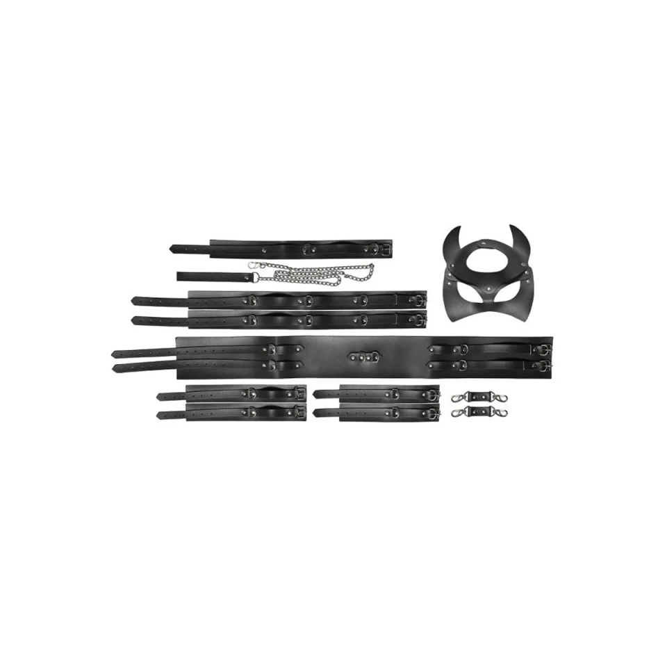 Creta Kit Completo Sado Luxo PRETO - 2