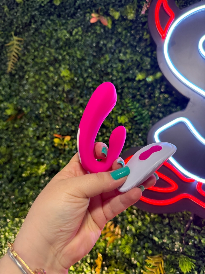 Vibrador casal Enjoy Recarregavel c/ Controle Recarregavel - imagem 2