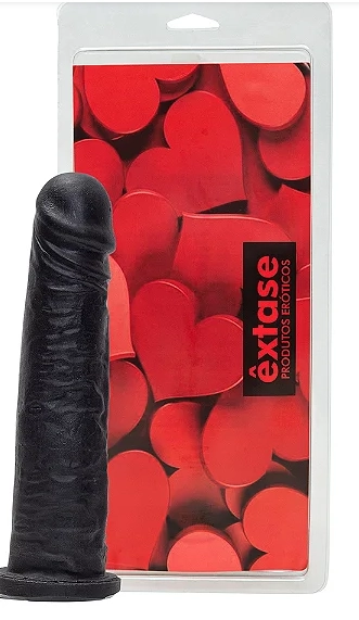 Prótese Maciça 20 X 4,5cm êxtase PRETO - 1