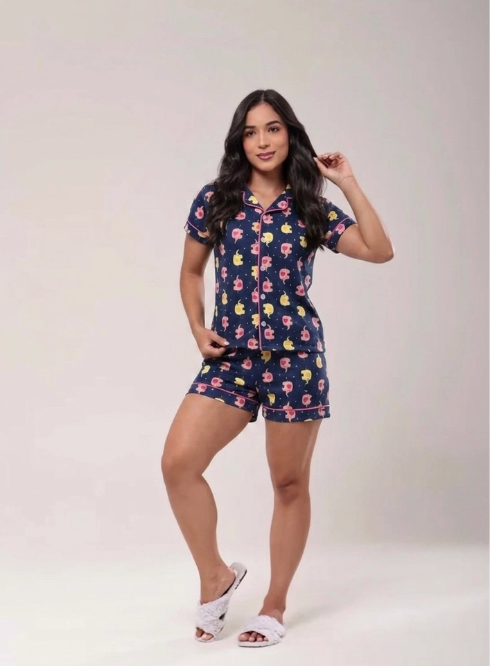 Pijama americano estampado - 6