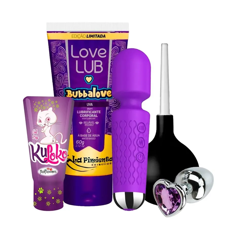 KIT ANAL COM VIBRADOR