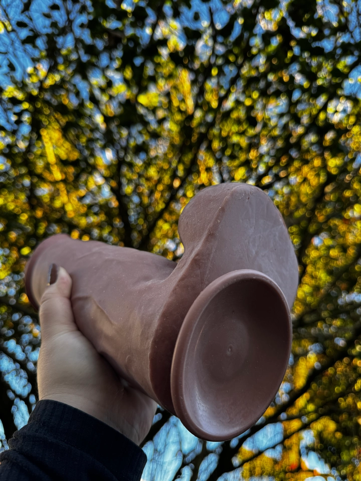Pênis Realistico Grosso com Dupla Camada - 30,0x8,4 cm  - 2