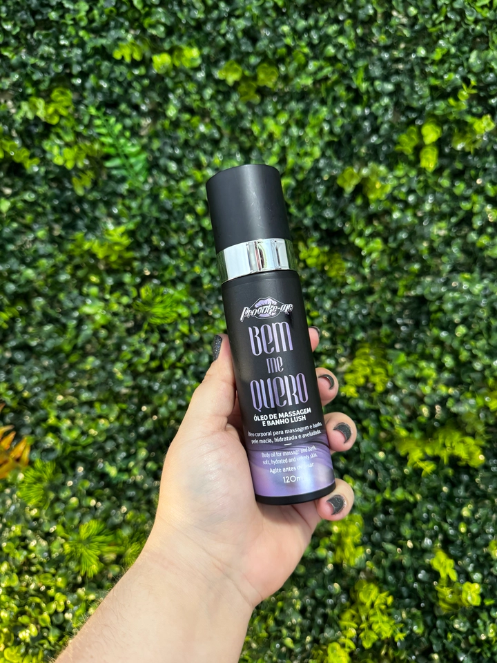 BEM ME QUERO ÓLEO DE MASSAGEM E BANHO LUSH 120ML PROVOKE-ME
