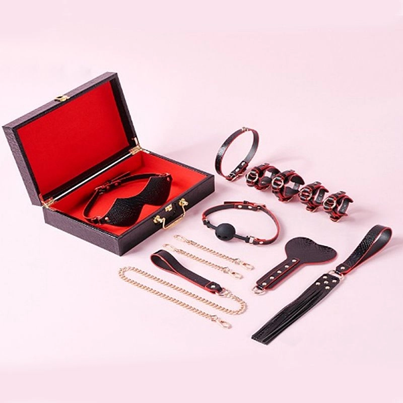 kit Maleta Sado de Luxo 3 com Vermelho - 3