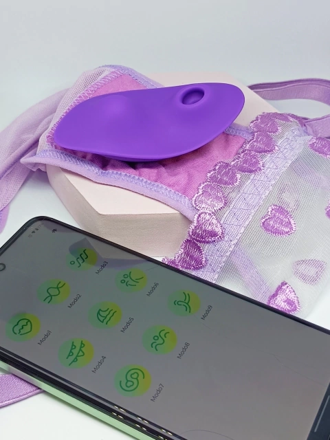 Vibrador Íris App com sugador - 1