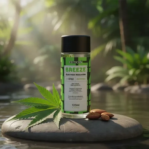 Breeze Feitiços Óleo Para Massagem Sensual Terpenos 120ml - imagem 1