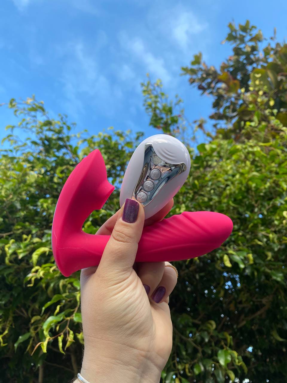 Vibrador e Sugador com controle  - 2
