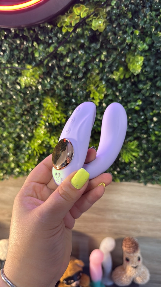 Vibrador 3 em 1 - Casal + Strapon controlado por app - imagem 5