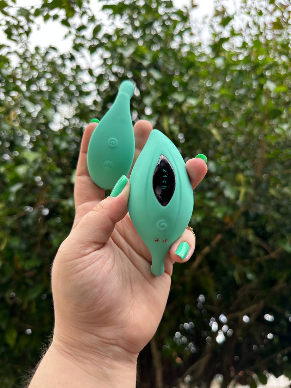 Vibrador Calcinha com controle que Vibra e APP - 1