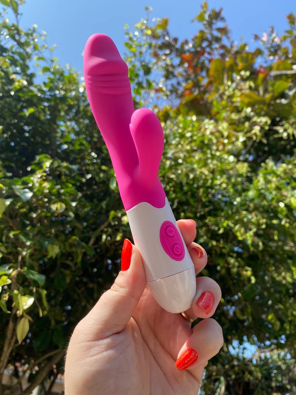 Vibrador rabitt a pilha  - 1