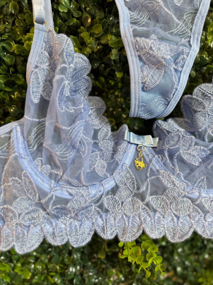 Conjunto Pétala Azul Personalizado - 4
