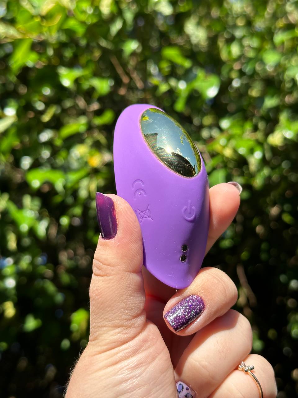 Vibrador calcinha com sugador App - 5