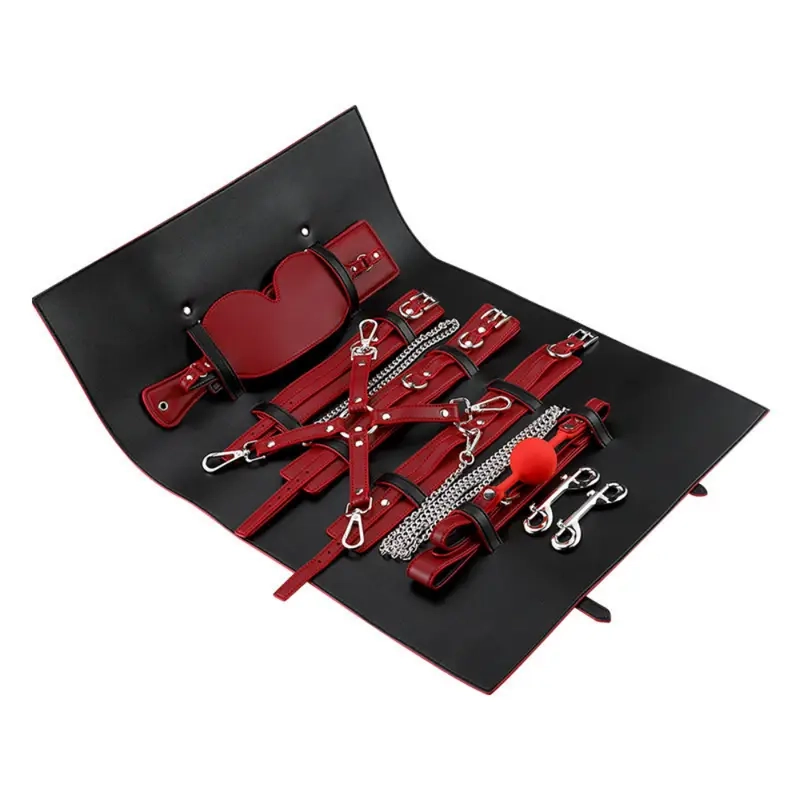 Kit Sado Bondage – 50 TONS com maleta VERMELHO - 2