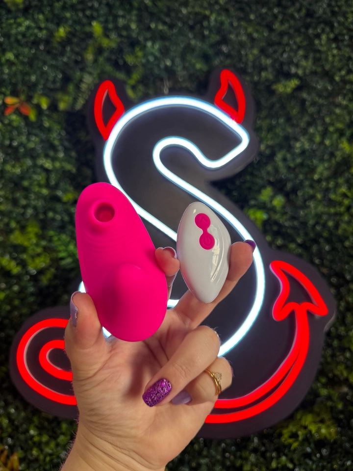 Vibrador Calcinha c/Controle Pink - 3