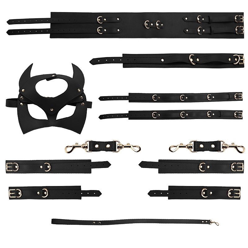 Kit Sado com Mascara de gato - imagem 1