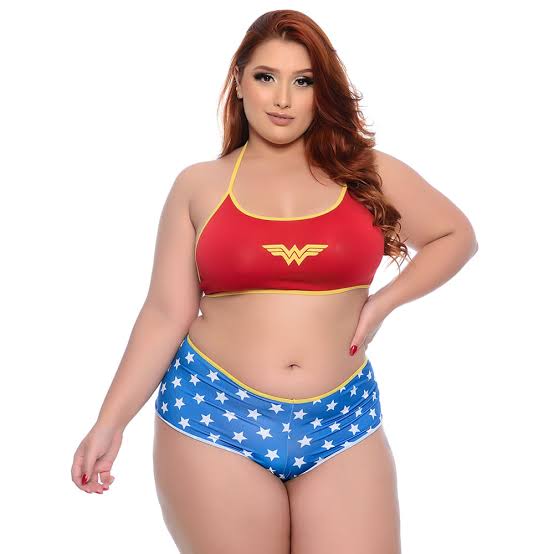 Fantasia Mulher Maravilha Plus - 1