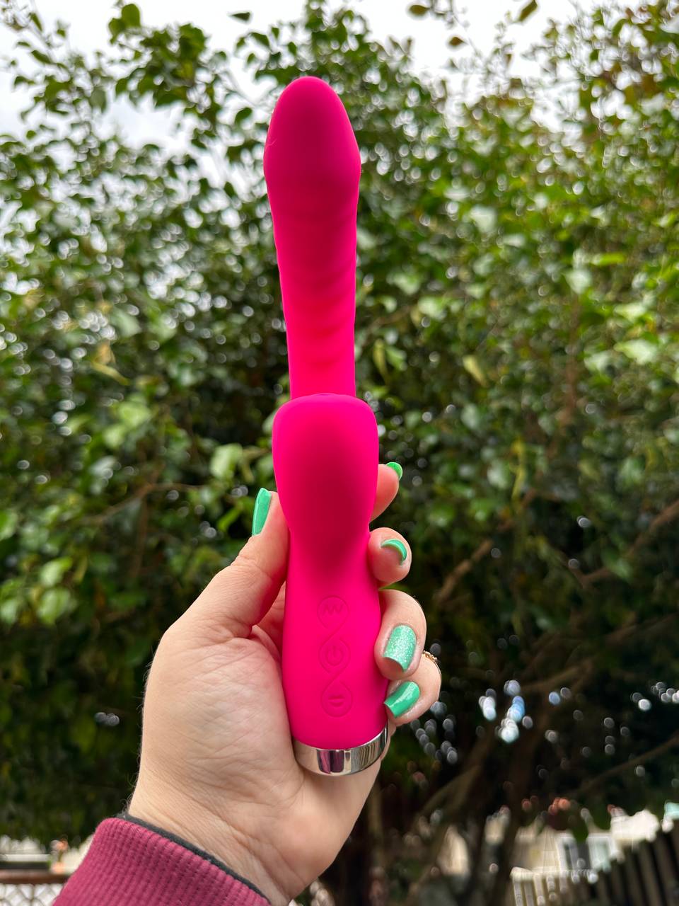 Vibrador penetração e sugador  - 5