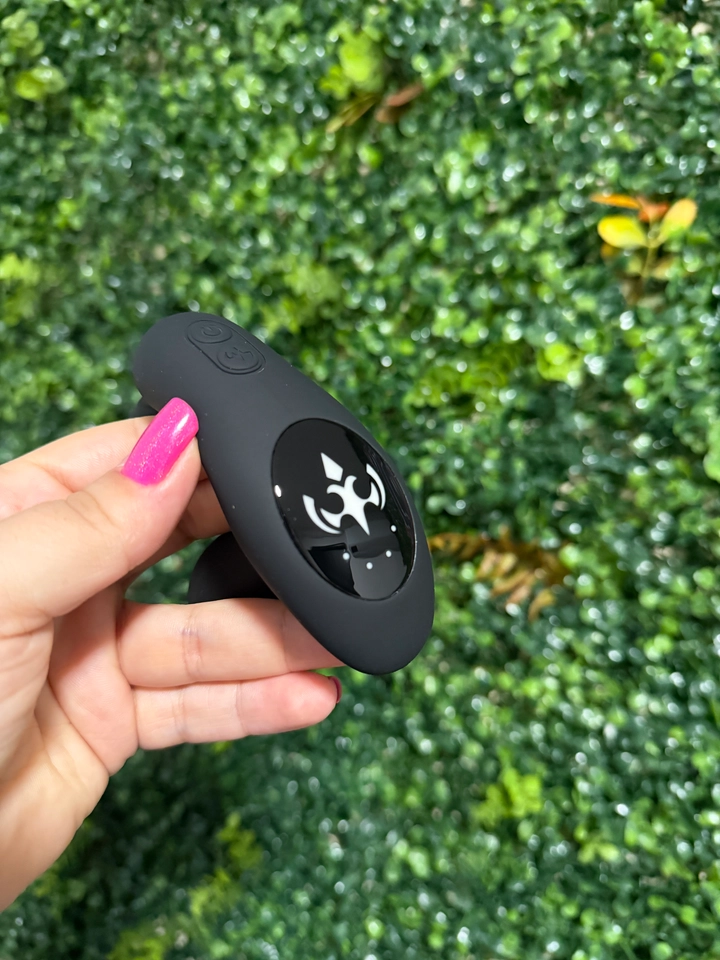 Plug Anal luxo Com Controle Remoto Silicone Macio Recarregável - imagem 3