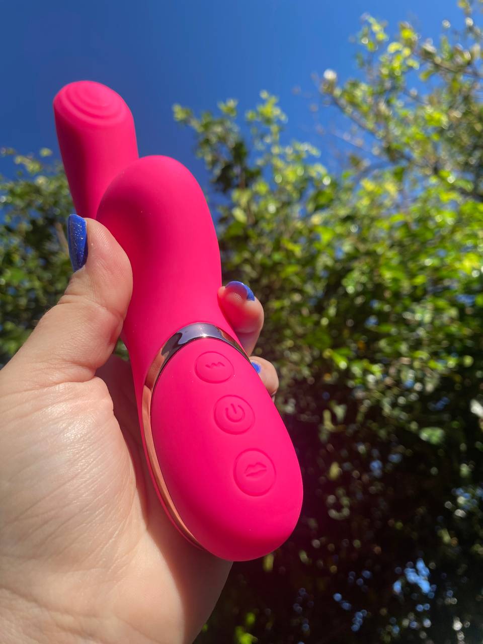 Vibrador Pink com sugador  - 4