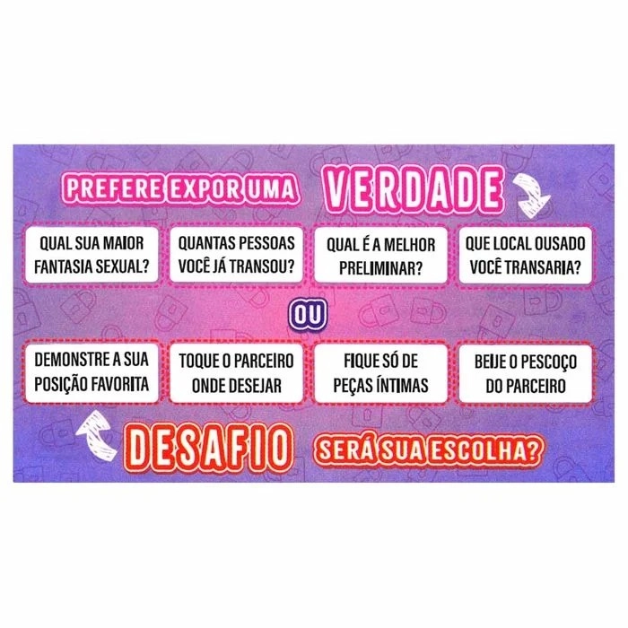 Raspadinha Verdade ou Desafiio - 1