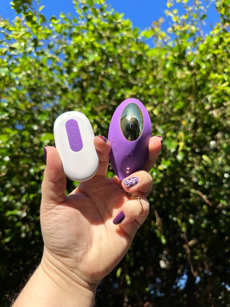 Vibrador calcinha com sugador App - 6