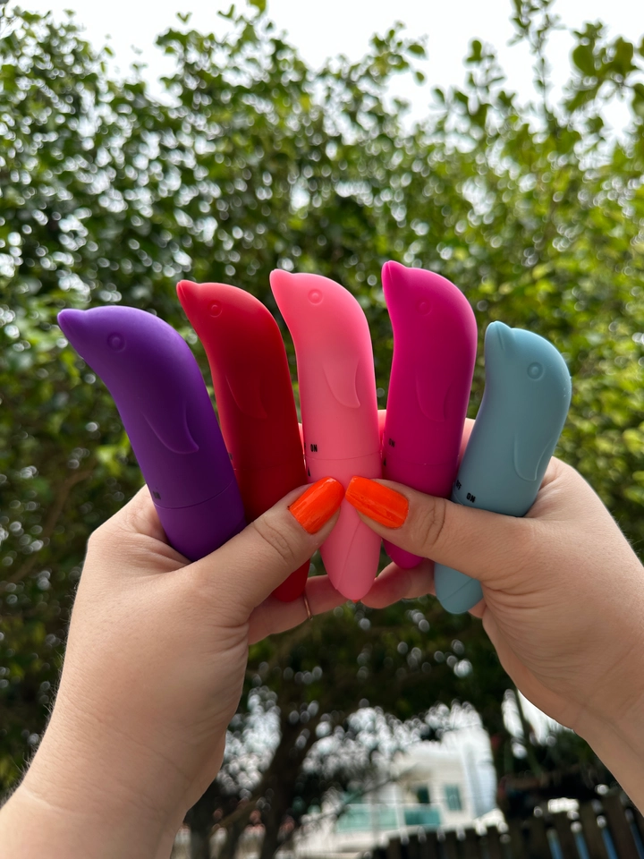 Vibrador Golfinho a pilha - 1