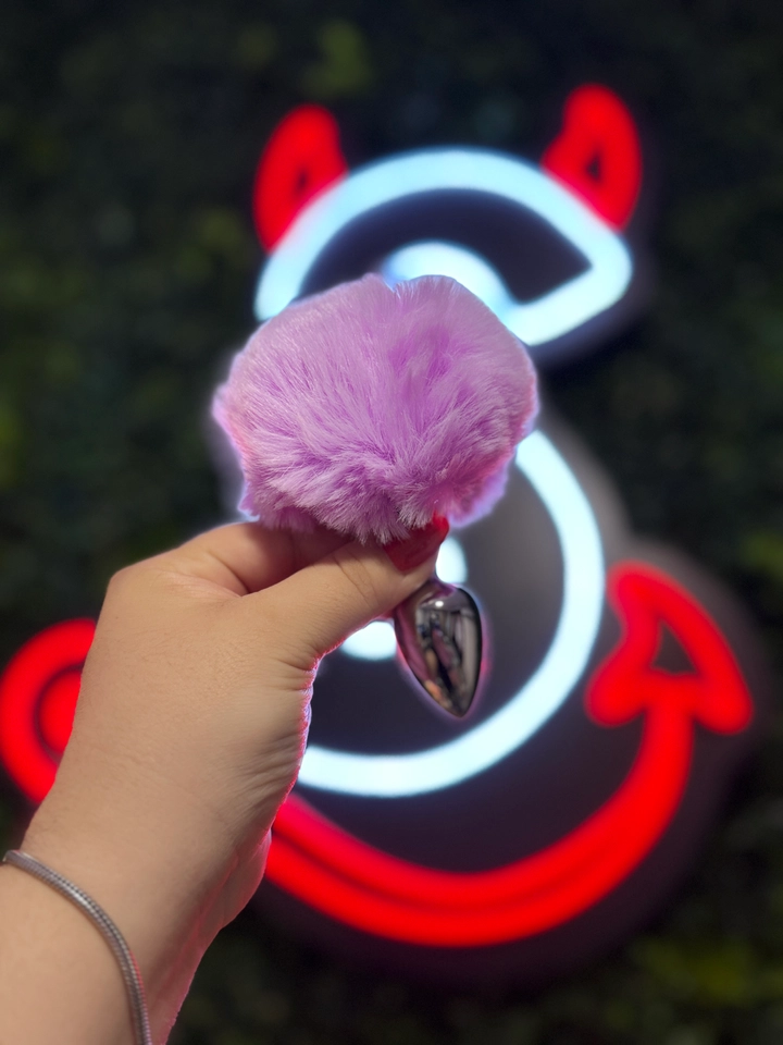 Plug Pompom Lilas P  - 1