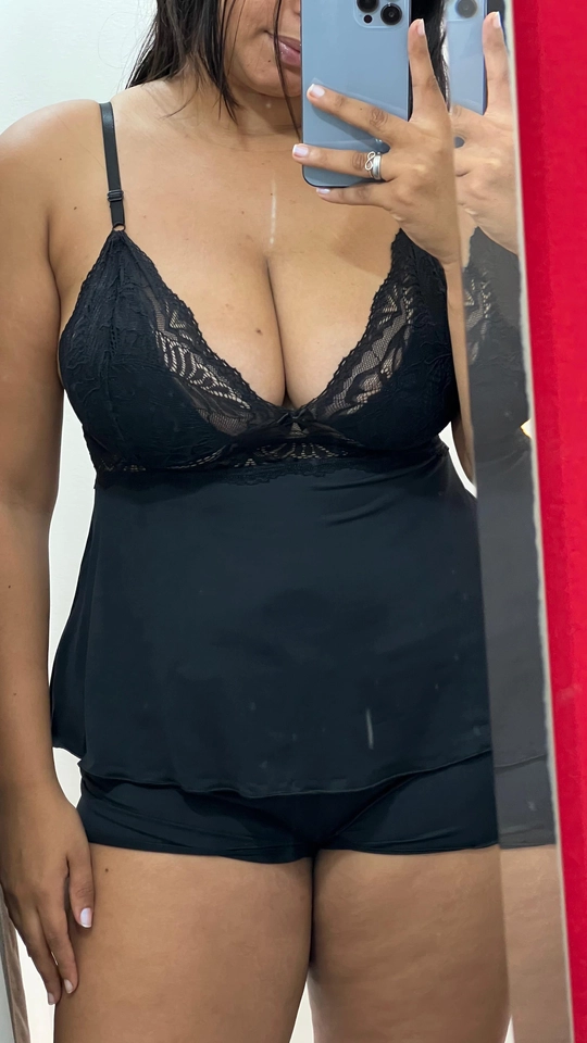 Baby Doll LUNA Preto - 4