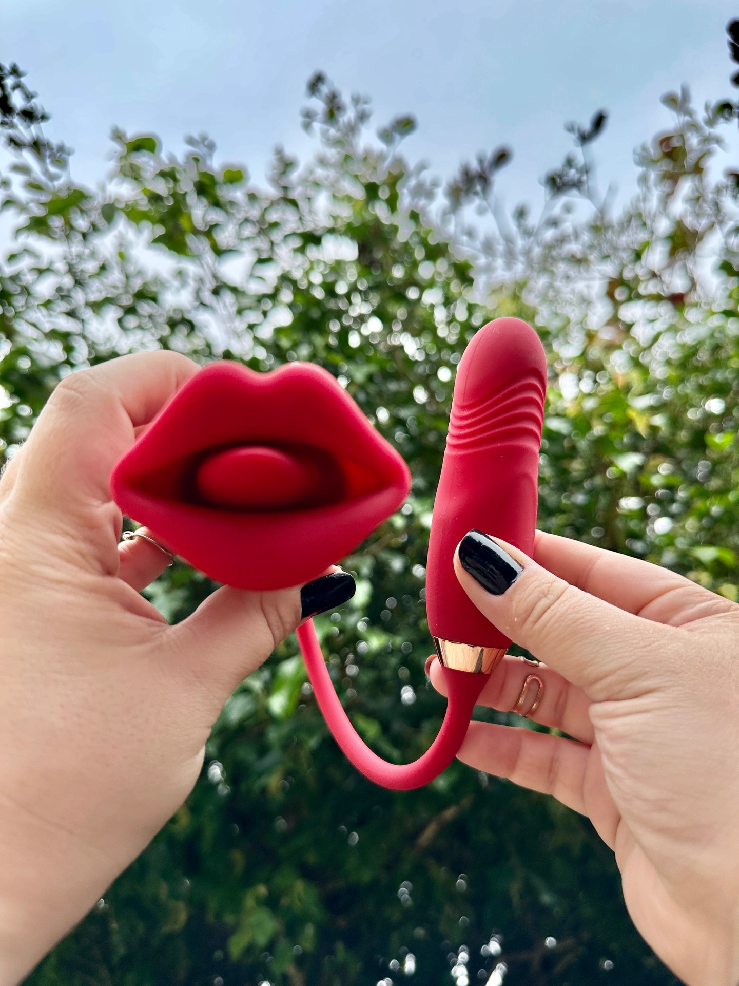 Vibrador Boca e Vai e Vem  - 1