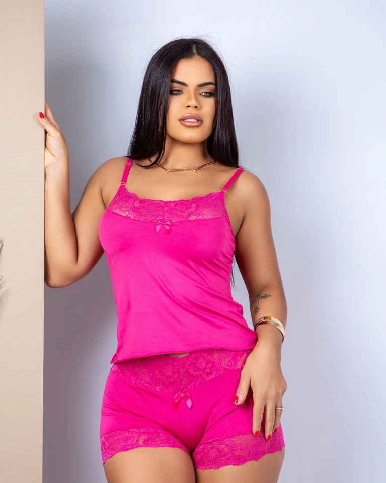 Baby Doll com Calcinha Rosa - 2