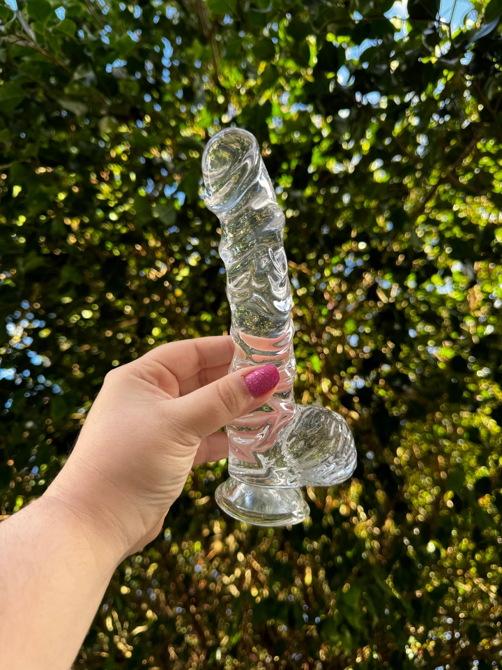 Prótese de Silicone transparente 20X4CM - 1