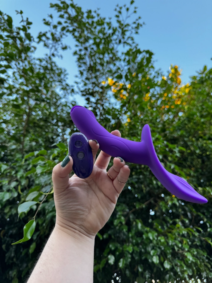 Vibrador Strap meninas/inversão - 2