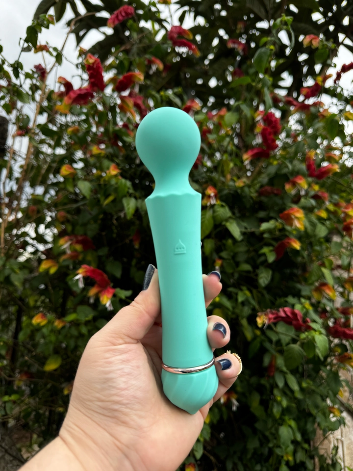 Varinha mágica Vibrador Recarregável Multivelocidade Taj Shiva