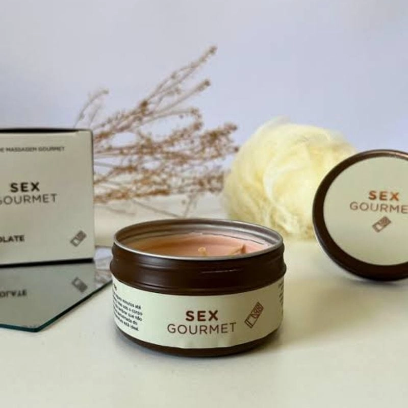 Vela Hidratante Beijável Candle - Chocolate  - imagem 3